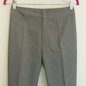 O & E dress pants grey creased no pockets